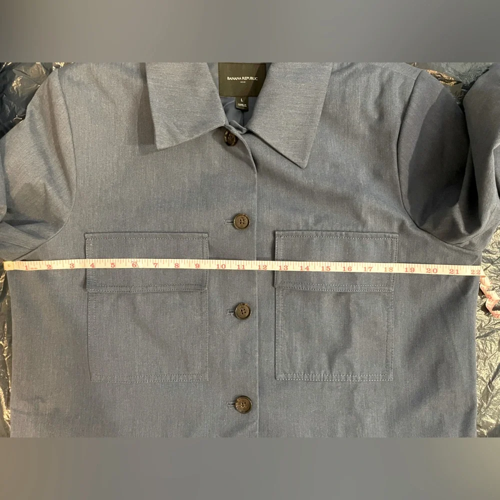 Banana Republic women’s short pocket jacket - Picture 11 of 14